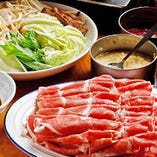 薄くて食べやすいから、食べすぎてしまう方も多い「ラムしゃぶ」