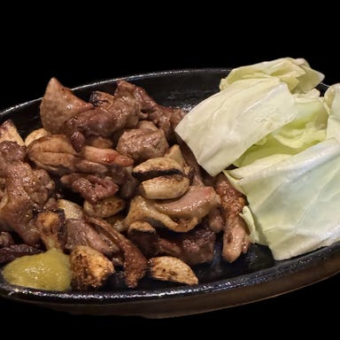 炭火焼鳥 炭炭 岩出店_国産にんにくと親鳥炙り