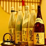 焼酎・日本酒・ワインなどご用意しております。