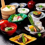 窓際席確約【今月の京懐石】予約限定。京都の夜景と贅を尽くした旬の美味「松華（しょうか）」