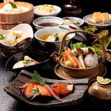 【今月の京懐石】旬の食材をはんなりと彩った料亭の京懐石「栄（さかえ）」名物ゆば桶付き