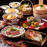 窓際席確約【今月の京料理】予約限定。京都の夜景と贅を尽くした旬の美味「松華（しょうか）」