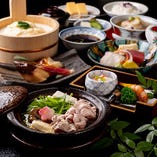 窓際席確約【今月の京料理】名物ゆば桶と旬味を味わう「松柏（しょうはく）」地上11階の夜景と共に