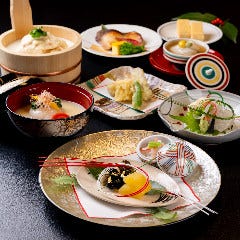 【お正月料理・栄】2026年1月2･3日限定の特別懐石。旬の食材をはんなりと彩った料亭の味。名物ゆば桶付