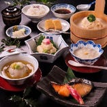 【今月のおすすめ膳】四季折々の旬が薫るおもてなし御膳「花」名物ゆば桶付き