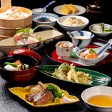 窓際席確約【今月の京料理】予約限定。京都の夜景と贅を尽くした旬の美味「松華（しょうか）」