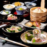 窓際席確約【今月の京料理】名物ゆば桶と旬味を味わう「松柏（しょうはく）」地上11階の夜景と共に