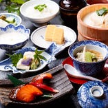 【今月のおすすめ膳】四季折々の旬が薫るおもてなし御膳「花」名物ゆば桶付き