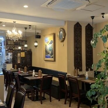 barefoot curry (ベアフットカリー)_異国情緒あふれる素敵な空間のテーブル席