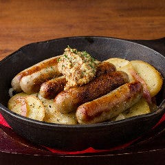ニュルンベルガーソーセージとジャーマンポテト/Nuremberg Mini Sausages＆GermanPotatoes