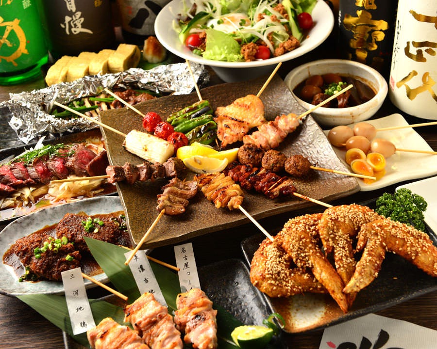 個室居酒屋 とさかや 名古屋駅前店 メニュー 名古屋名物コース ぐるなび