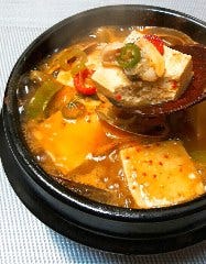 〆はデンジャンチゲ！「じゃがいもラーメン」入り！
