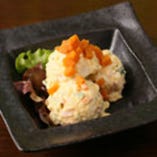桜島大根とベーコンときのこのぽてたまサラダ