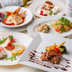 旬食材たっぷり♪飲み放題付含む季節のおすすめコース各種あり