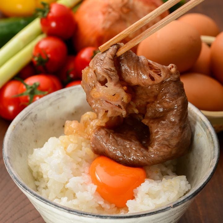 産直dining 大森商店 おもちゃのまち店 自慢の食材 栃木県那須から直送される旨味豊富な那須御養卵は絶品 ぐるなび