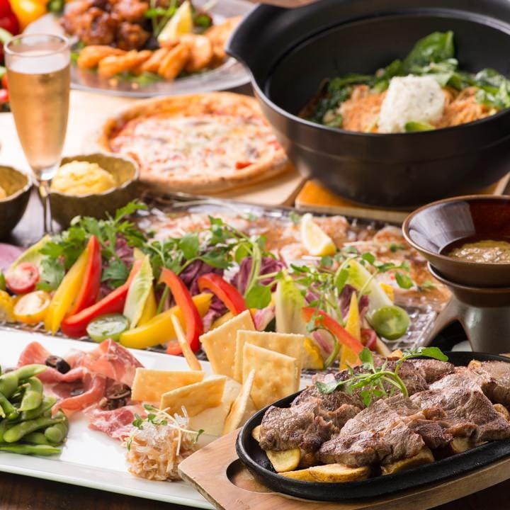お得な女子会コース 日 木限定 料理8品 3h飲み放題付 4 000円 税込 の詳細 産直dining 大森商店 おもちゃのまち店 栃木市 壬生 居酒屋 ぐるなび