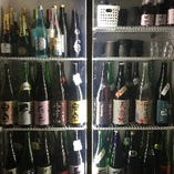 本格地酒７０種ご用意。