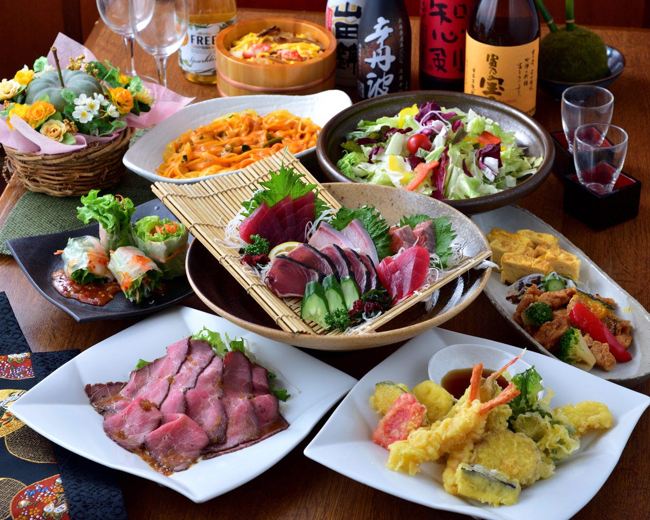 ゆるりと菜 村さ来新石切店 東大阪 刺身 ぐるなび