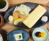 だし巻き＆唐揚げ定食