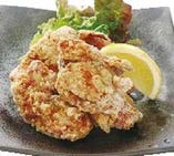鶏の唐揚げ　醤油味　/　塩麹味