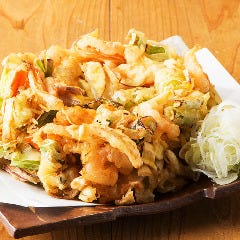 はら八特製小さいかき揚げ【２個】