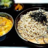 【ザルそば】+親子丼or卵丼or他人丼