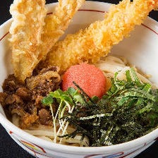 経験豊富な匠の技が光る能古うどん