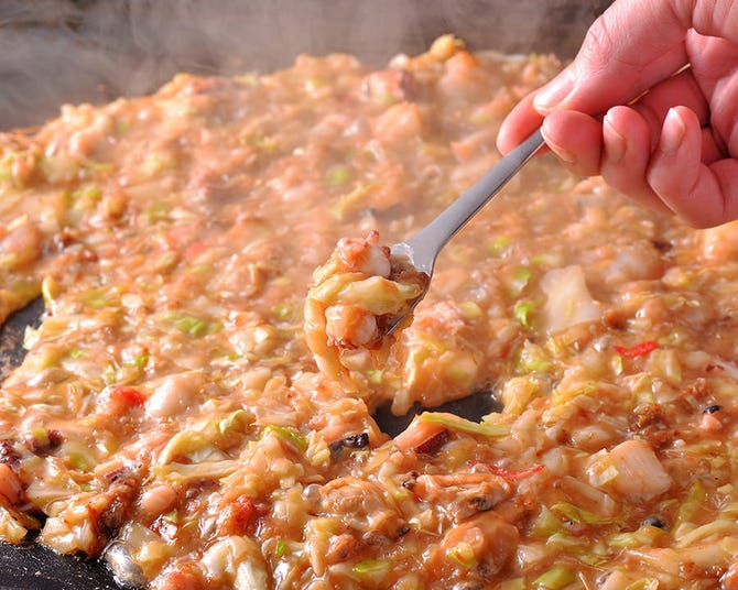 月島名物もんじゃ だるま 月島本店 月島 もんじゃ焼き ぐるなび