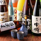 種類豊富な日本酒･焼酎
女性にも飲みやすい上品な味わい