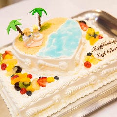 オリジナルケーキで、オリジナルパーティを演出