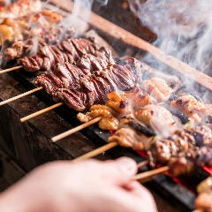 炭火やきとり まっすぐ 横浜駅 焼き鳥 ぐるなび