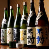 当店が居を構える千葉県産の地酒を10種類以上ご用意しました