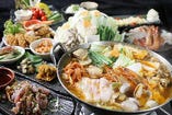 ◆海鮮チゲ鍋コース◆120分飲み放題付き4,000円　