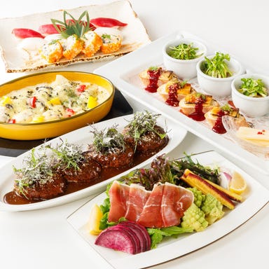 INDIGO85_【90分飲み放題付】 お料理6品 お得な自家製ハンバーグプラン