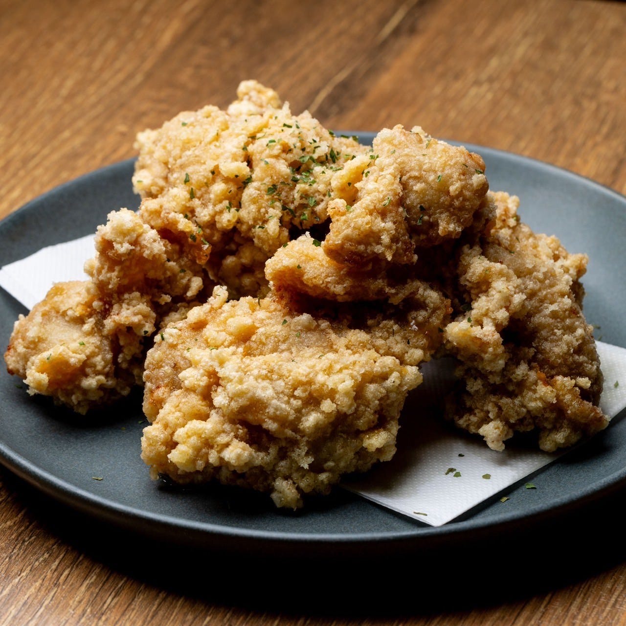 鶏の唐揚げセット（ライス・サラダ・スープ付）