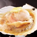 帆立焼(醤油バター・ニンニク)