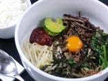 【ビビンパ】韓国の山の幸、山菜、野菜等、本場の味を♪♪