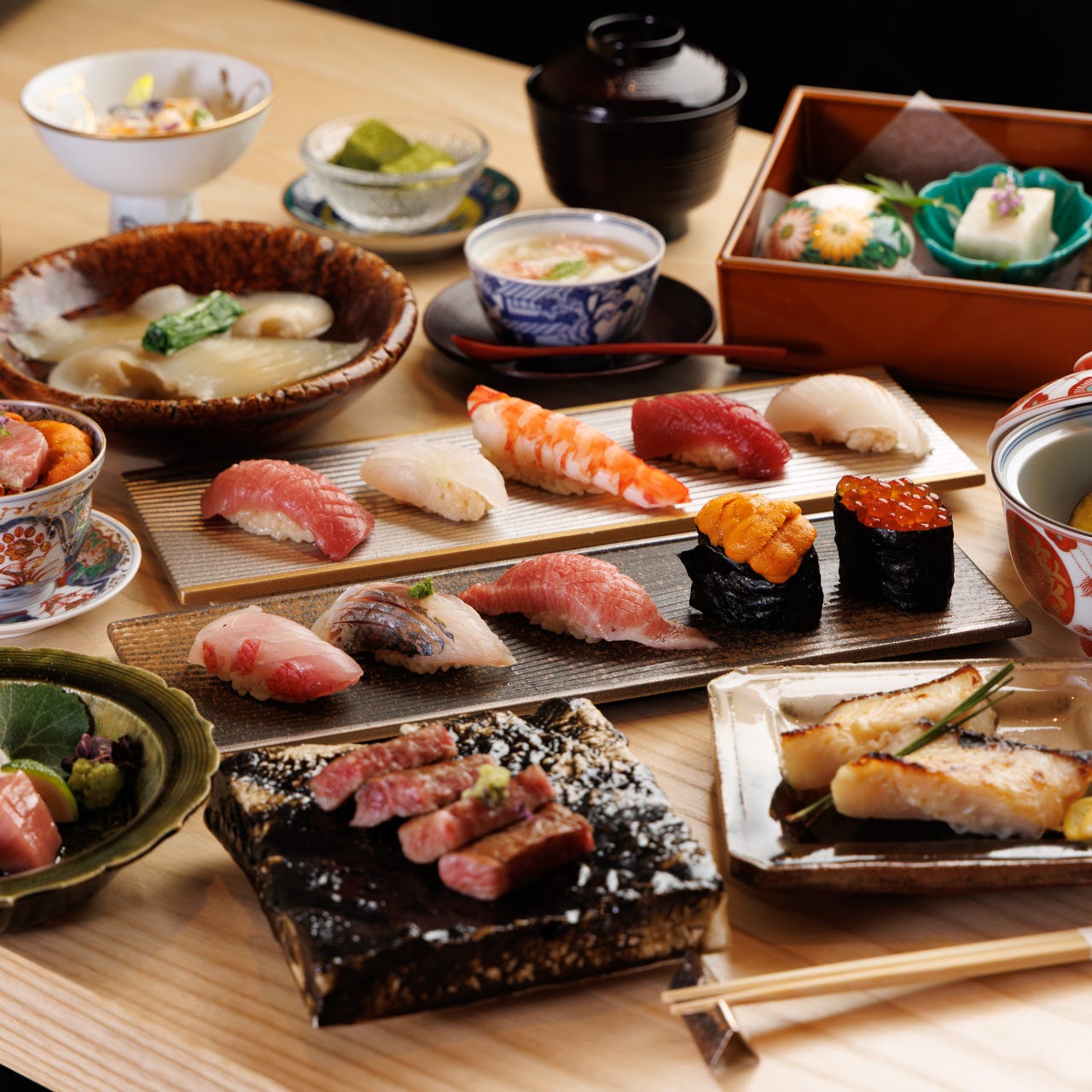 WASHOKU SUSHI ゆゆ梅田（東梅田・お初天神・太融寺/寿司屋