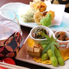 旬素材を贅沢に使った和食料理