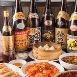 紹興酒、青島ビールを始め日本酒・焼酎などもご用意しております