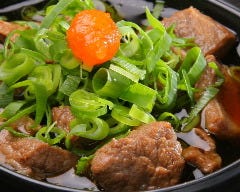 ブン太自慢の 　　　【牛スジポン酢】
