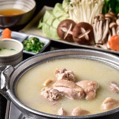 とりまぶし 博多本店_水炊きセット　一人前（二人前より）
