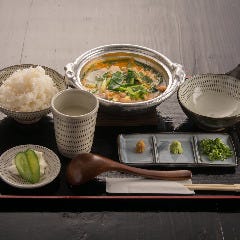 鶏ねぎすきとじ御膳 とりまぶし 博多本店_鶏ねぎすきとじ御膳