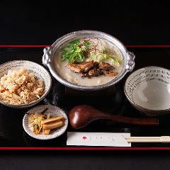 水炊きうどん御膳 とりまぶし 博多本店_水炊きうどん御膳