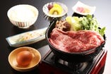 【名産】世界で注目を集める神戸の代表食材　　　　神戸牛すき鍋膳