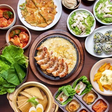 韓国料理 サムギョプサル 李朝園 松井山手店 コースの画像