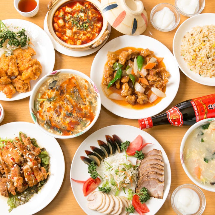 2時間制 食べ放題 飲み放題付 全90品 オーダーバイキングで本格中華料理を食べつくす 宴会 女子会の詳細 中華料理 西本町 チャイナルーム華 本町 堺筋本町 中華料理 ぐるなび