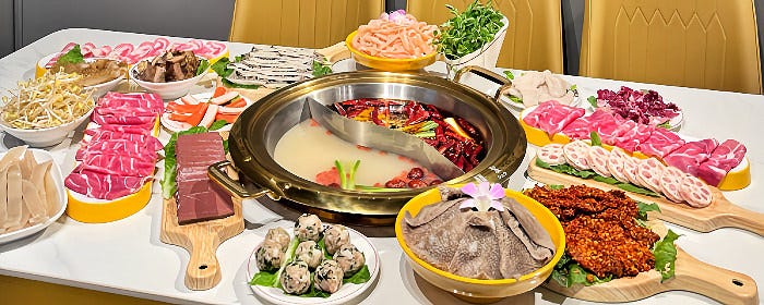 囍聚キシュウ 難波 火鍋 中華料理