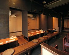 小上がりの掘りごたつ席