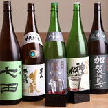 厳選した日本酒は10種類